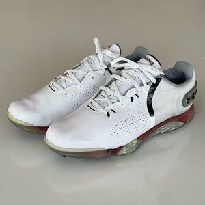 Under Armour Spieth 5 Spikeless White Metallic Silver Men’s US Size 9.5